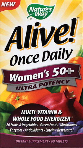 Alive!, Once Daily Women's 50 plus - 60 tablets